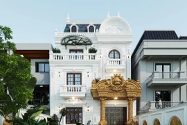 Mê đắm những mẫu biệt thự tân cổ điển 2 tầng 