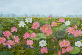 Nghệ thuật SEN VIỆT 2023: Vẻ đẹp thuần khiết, cảm xúc tích cực