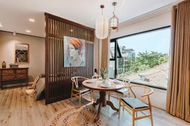 Dùng vách thay tường, giúp mở rộng diện tích cho căn hộ nhỏ