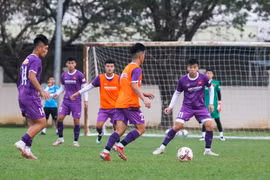 U23 Việt Nam sung sức trước ngày khai mạc giải ĐNÁ
