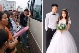 Đôi trẻ nổi tiếng với bức ảnh hôn môi ngày nhập ngũ đã kết hôn