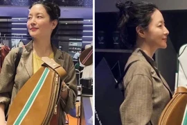 Hình chưa qua chỉnh sửa của 'Quốc bảo nhan sắc' Lee Young Ae