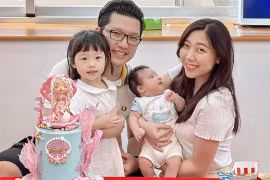 Em gái Trấn Thành mừng sinh nhật ái nữ, bé út giật spotlight