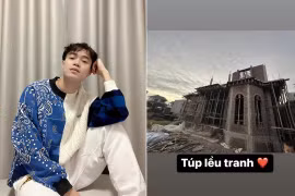 Tiền đạo Văn Toàn xây 'túp lều tranh', bóng dáng 'biệt phủ'