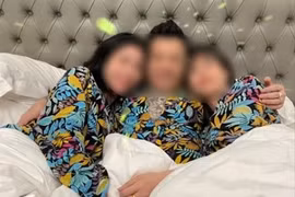 Anh chàng ôm 2 cô gái, mối quan hệ khiến dân mạng sốc 