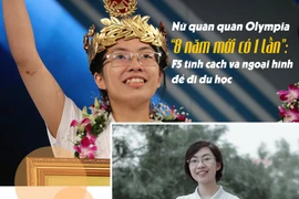 Nữ quán quân Olympia: F5 tính cách và ngoại hình để du học