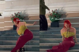 Sao Việt "vồ ếch" chốn đông người, Karik đau đớn nhất