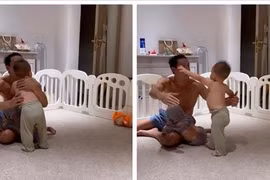 Hà Hồ tức giận khi con trai Leon thiên vị bố Kim Lý hơn