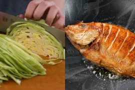 Cắt rau trước khi rửa và những thói quen chế biến sai lầm 