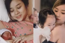 Vợ cũ Hoài Lâm hiếm hoi khoe ảnh con gái lúc mới sinh