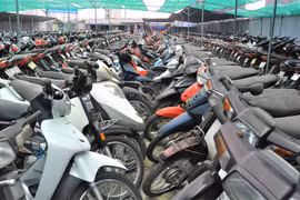 Đấu giá hơn 950 xe máy vi phạm ở TP.HCM