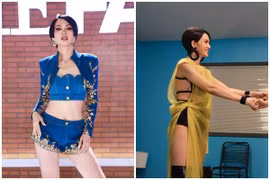 Anh Thư mặc "nổi loạn" tuổi trung niên: Áo nhỏ, quần ngắn lên sóng