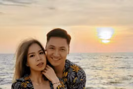 Vợ Mạnh Trường nhan sắc ngày càng lên hương