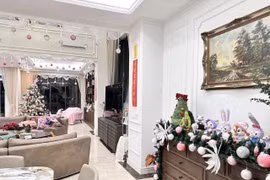 Ngôi nhà ở Hà Nội được trang trí lung linh sắc màu Giáng sinh