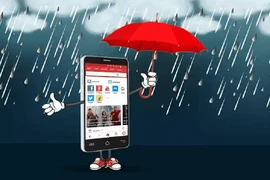 Mẹo bảo vệ điện thoại, laptop trong mùa mưa bão 
