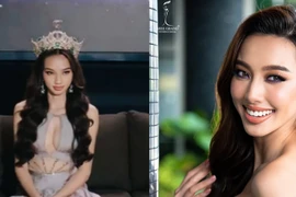 Thuỳ Tiên gây tranh cãi dáng ngồi kém duyên tại sự kiện quốc tế