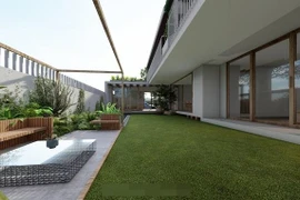 Ngôi nhà tối giản ở Lâm Đồng với không gian xanh mát bao trùm