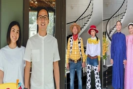 Hà Tăng và chồng 10 năm 1 kiểu chụp "đánh dấu chủ quyền"