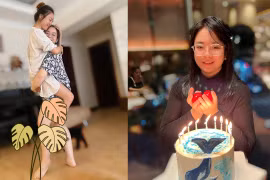 Con gái Hiền Thục lộ "mình dây" sau khi giảm hơn 20kg