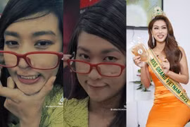 Thiên Ân bị khui loạt ảnh hiếm thời đi làm thêm tiệm bán kính