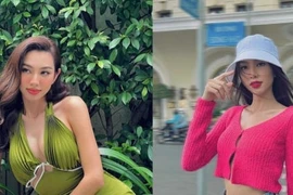 Thùy Tiên là cao thủ diện đồ màu, mặc bộ nào cũng nổi bật