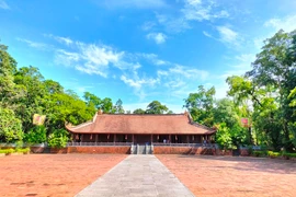 Chính điện bằng gỗ lớn nhất Việt Nam: Nội thất đều được dát vàng