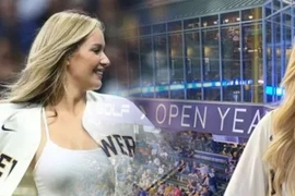 Kiều nữ làng golf khiến sân bóng chày dậy sóng