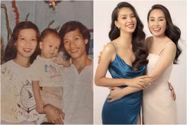 Nhan sắc mẹ ruột các nàng hậu: Mẹ Tiểu Vy đẹp lấn át con gái