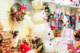 Phố Hàng Mã lung linh sắc màu, hút giới trẻ trước thềm Giáng sinh