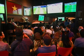 Người Hà Nội thức đêm xem trận khai mạc World Cup