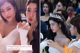 Phương Nhi gặp sự cố trang phục, Thiên Ân hành động ghi điểm 