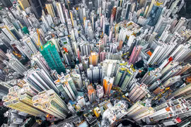 Hình ảnh hàng triệu căn hộ 'hộp diêm' ở Hồng Kông