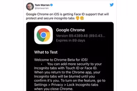 Chrome trên iPhone sắp có thêm tính năng siêu hữu ích