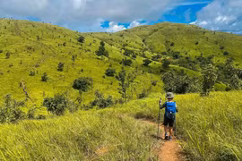 Thảo nguyên xanh ở Đắk Lắk đẹp mê ly được giới trẻ săn đón 
