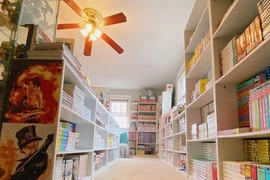 Cô bạn 9x có căn phòng như nhà sách, làm nơi "trú ẩn" cực chill