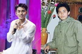 Hot rần rần loạt ảnh so sánh MONO với bố ruột thời trẻ