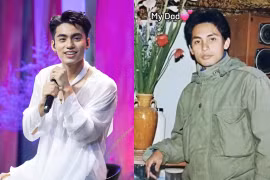 Hot rần rần loạt ảnh so sánh MONO với bố ruột thời trẻ