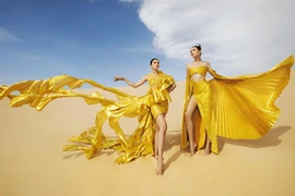 Võ Hoàng Yến có thể "đánh bại" Triệu Vy khi diện chung thiết kế?