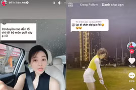 Người đẹp chơi golf kiếm đại gia: Trâm Anh, BTV thể thao nói gì?