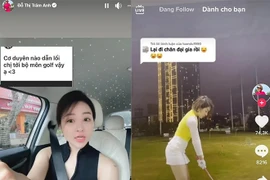 Người đẹp chơi golf kiếm đại gia: Trâm Anh, BTV thể thao nói gì?