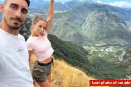 Selfie với bạn gái ngay trước khi rơi xuống vách núi tử vong ở Italy