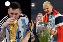 Haaland được khích "tẩy chay" Quả bóng vàng nếu Messi chiến thắng