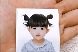 Ảnh thẻ đầu đời cưng xỉu của con gái Đông Nhi