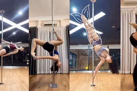 Nữ giới đua nhau khoe múa cột, yoga bay