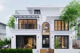 Biệt thự 2 tầng đẹp nao lòng, không gian kết nối thiên nhiên