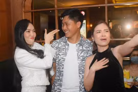 Diệu Nhi và mũi trưởng Long thân thiết sau Sao nhập ngũ