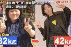 Cô gái Nhật giảm 40 kg để tỏ tình với thầy giáo