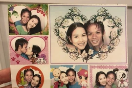 Ảnh cưới lãng mạn của Hà Hương "Phía trước là bầu trời" 