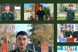 Chân dung 10 gương mặt trẻ Biên phòng xuất sắc