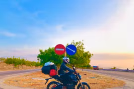 Chàng trai một mình đi phượt xuyên Việt